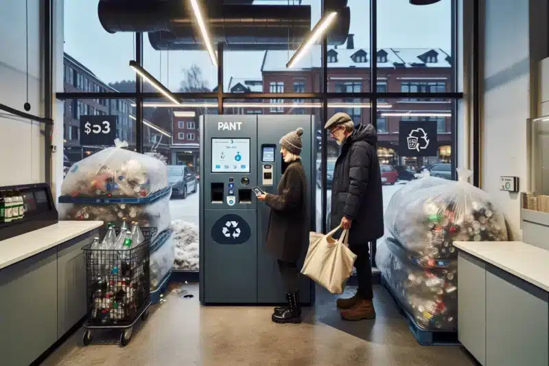 Hvordan pantesystemer kan redusere karbonavtrykket vårt