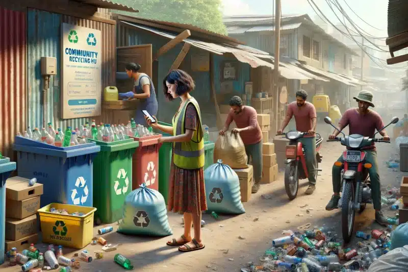 Innovative metoder for å øke gjenvinning i utviklingsland